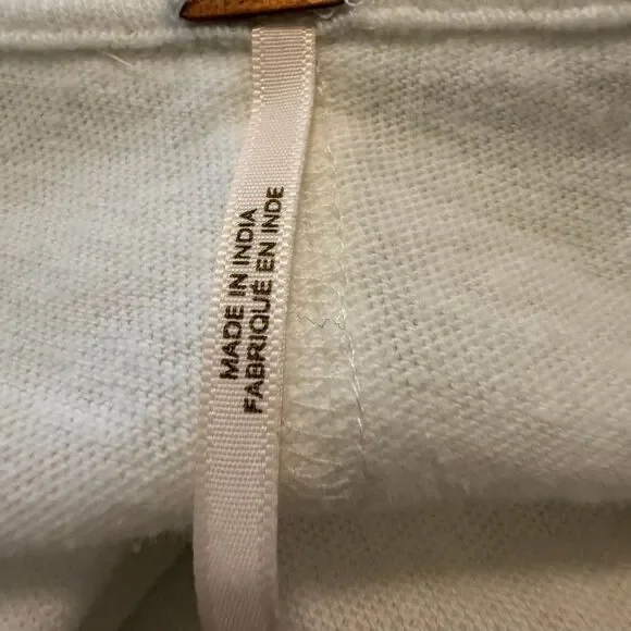 Free People Lyla Top Ivory Crochet Size S Boho, Casual, Coastal - Picture 13 of 13